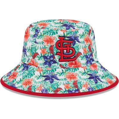 Men's St. Louis Cardinals New Era Red 4th of July Bucket Hat