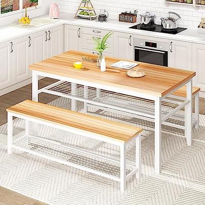 Yoneston Dining Table for Small Space Kitchen Dining Room Table