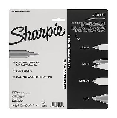 SHARPIE Permanent Markers, Fine Point, Assorted Colors, 4-Pack (30074) -  Yahoo Shopping