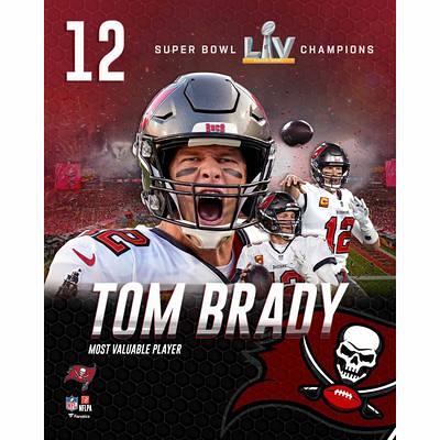 Tom Brady Tampa Bay Buccaneers Autographed Super Bowl LV Champions