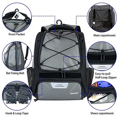 Athletico Baseball Bat Bag - Backpack for Baseball, T-Ball & Softball –