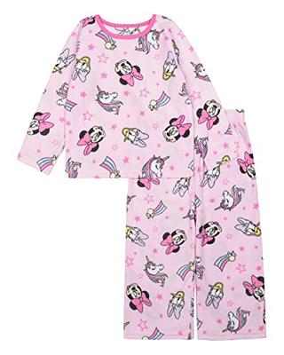 Girls Disney Lilo and Stitch Stay Weird Pink Short Children's Kids Pyjamas  Pjs