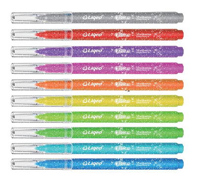 Pen + Gear Washable Dot Marker, Washable Marker, 8 Count, Ages 3+, Assorted  Colors 