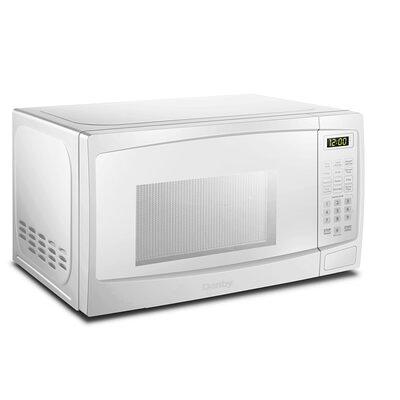 GE 0.7-cu ft 700-Watt Countertop Microwave (White) in the