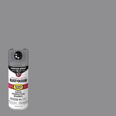 Rust-Oleum Stops Rust 12 oz. Protective Enamel Satin Dark Brown Spray Paint  241239 - The Home Depot