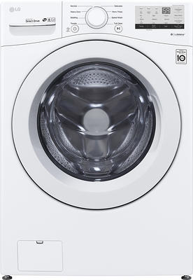 LG 5.0 Cu. Ft. High-Efficiency Stackable Smart Front Load Washer