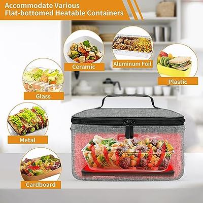 Portable Oven, 110V Portable Food Warmer Personal Portable Oven Mini  Electric Heated Lunch Box for Reheating & Raw Food Cooking in Office, Travel,  Potlucks and Home Kitchen (Black) - Yahoo Shopping