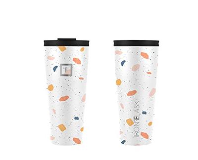 Simple Modern 22oz. Slim Cruiser Tumbler with Straw & Closing Lid Travel  Mug - Gift Double Wall Vacuum Insulated - 18/8 Stainless Steel Water Bottle  -Prism 