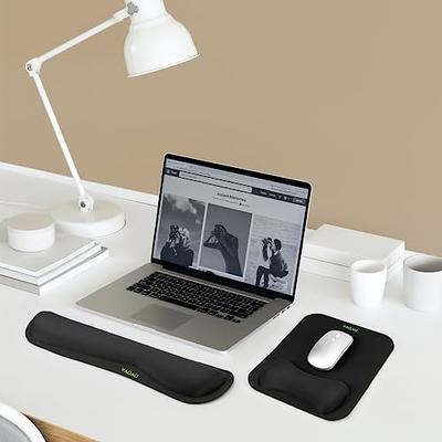 Ergonomic Mouse Pad with Wrist Support, Comfortable Keyboard Wrist