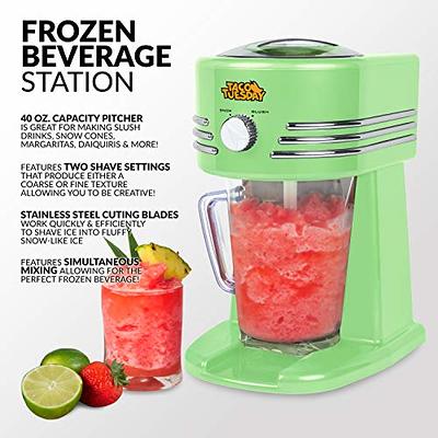 Nostalgia Margarita and Slush Maker - Red - 2 qt