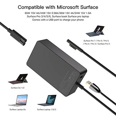 TYPE-C to HDMI VGA USB 3.0 Charging Hub Adapter for Microsoft Surface  Laptop go2