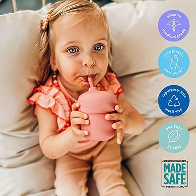 No Spill, Food Grade Silicone Sippy Cup