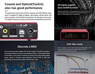 Topping E30 II DAC Preamp Audio Decoder- 2xAK4493S Hi-Res XMOS