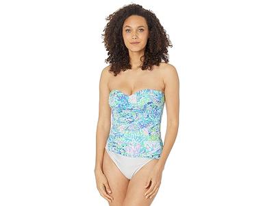 Lilly Pulitzer Flamenco Tankini Top (Multi Shell Of A Party) Women's  Swimwear - Yahoo Shopping