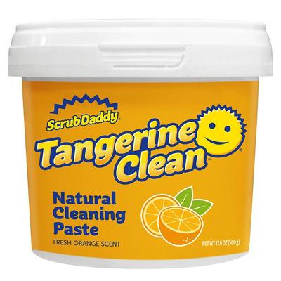 Scrub Daddy Tangerine Clean Natural Cleaning Paste - Fresh Orange Scent -  Yahoo Shopping