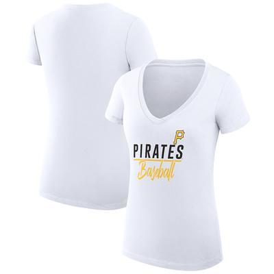 Women's G-III 4Her by Carl Banks White Pittsburgh Pirates Tater Tank Top