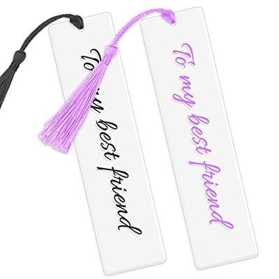 LOFART Custom Bookmark,Personalised Photo Bookmark Full Color Picture Bookmark  with Tassel Custom Engraved Texts Photo Bookmark for Lovers Teacher Family  Pets Birthdays Graduation Gifts - Yahoo Shopping