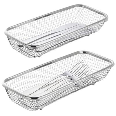 Air Fryer Basket for Oven, 12.2'' x 8.8'' Stainless Steel Grill