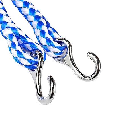 20' Feet Swimming Pool Safety Rope & Float Divider Line with Stainless Hook