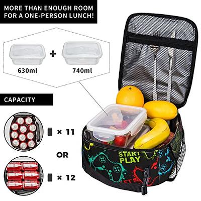 Oxford Cloth Lunch Bag With Ice Pack, Portable Insulated Picnic & Food  Storage Tote Bag For Outdoor Activities