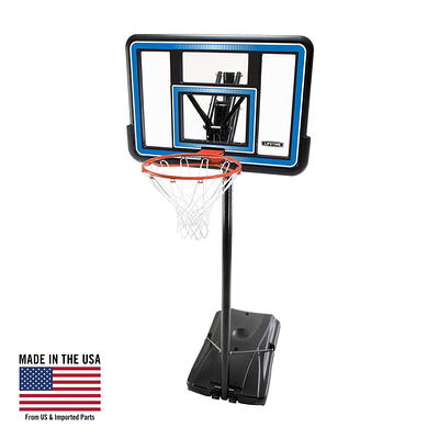 Lifetime 1008 Adjustable In-Ground Basketball Hoop, 44-Inch Backboard