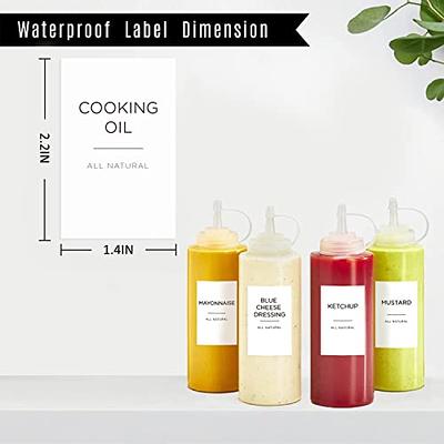 Minimalist Pantry Labels for Kitchen Storage Containers Custom Labels for  OXO Water Resistant Home Organization 