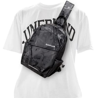 KL928 Nylon Sling Bag - Small Crossbody Backpack Shoulder Casual Daypack  Multipurpose Rucksack for Men Women