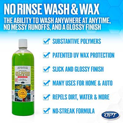  Optimum No Rinse Wash and Wax – 1 Gallon, ONR