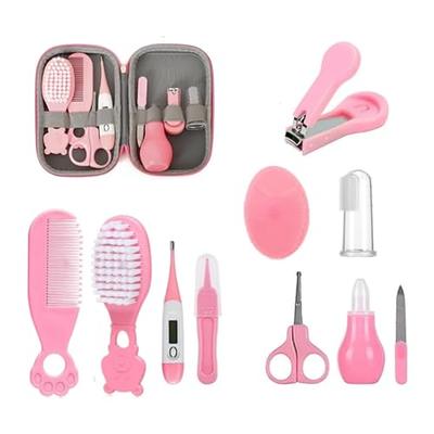 Baby Grooming and Health Kit, Lictin Nursery Care Kit, Newborn Safety  Health Care Set with Hair Brush,Comb,Nail Clippers and More for Newborn  Infant