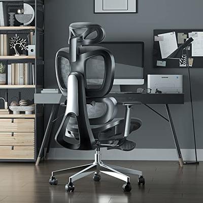 Soohow Ergonomic Mesh Office Chair, Computer Desk Chair Ergonomic, High Back  Office Chair with Headrest, Adjustable Lumbar Support and 3D Armrests. 