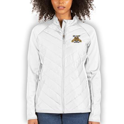 Antigua Women's Milwaukee Brewers Navy Protect Jacket