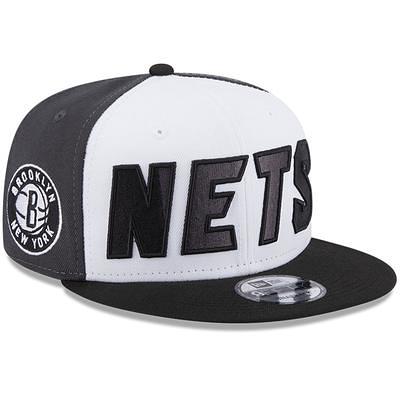 Men's New Era Charcoal/Black Brooklyn Nets 2022 Tip-Off 39THIRTY Flex Hat