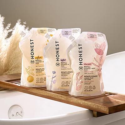 The Honest Company 2-in-1 Cleansing Shampoo + Body Wash, Gentle for Baby, Naturally Derived, Tear-free, Hypoallergenic