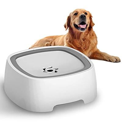 LumoLeaf Dog Water Bowl, Dog Bowl No-Spill Pet Water Bowl 35oz, Slow Water  Feeder Dog Bowl, Vehicle Carried Dog Water Bowl for Dogs/Cats/Pets