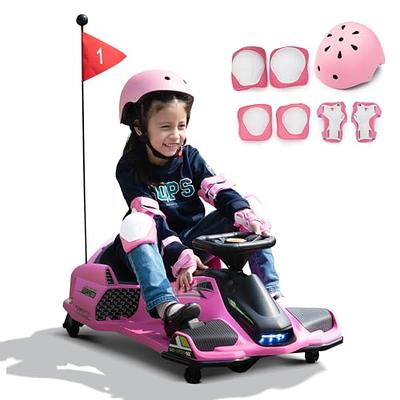 Costway 7.3 in. 12-Volt Kids ATV Quad Electric Ride On Car Toy