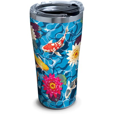 Simply Southern Turtle Pattern 20 oz Stainless Steel Tumbler with lid 