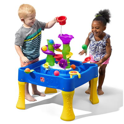 Step2 Rise and Fall Toddler Blue Water & Ball Table - Yahoo Shopping