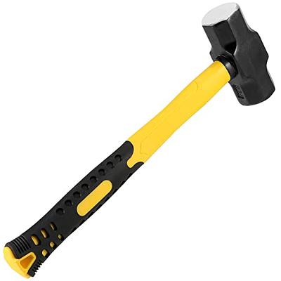 HEIHAK 2 PCS 14 Inch 3 Lb Sledge Hammer, 3 Pound Drilling Hammer, Club  Hammer Sledge With Fiberglass Handle, Forged Steel Construction Shock  Reduction Grip for Construction, Industrial, Home Use - Yahoo Shopping