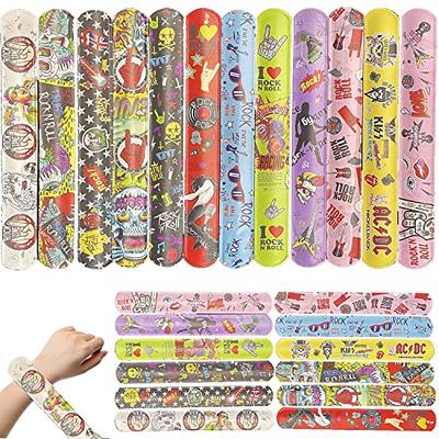 Buy Dazzling Toys Hearts/animal Print Slap Bracelets - Pack of 25 Online at  Low Prices in India - Amazon.in