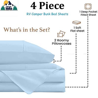 Martex Satin Silk 3 Piece Twin Bed Sheet Set - Twin Sheet Set - 1 Fitted  Sheet, 1 Flat Sheet, 1 Pillow case - Hotel Quality - Super Soft &  Breathable