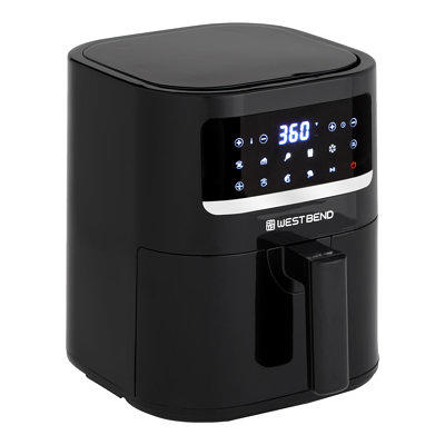 Chefman 5 Qt. Digital Air Fryer with Temperature Probe, 8 Customizable  Cooking Presets, Large Easy-View Window RJ38-SQPF-5T2P-W - The Home Depot