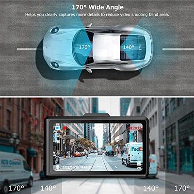 ORSKEY Dash Cam 1080P Full HD Car DVR Dashboard Camera Video Recorder in  Car Camera Dashcam for Cars 170 Wide Angle WDR with 3.0 LCD Display Night