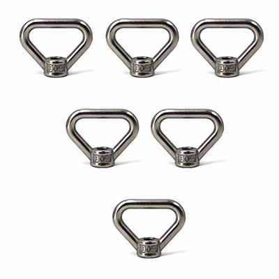 304 Stainless Steel Triangle Eye Bolts Screws M8 M10 M12