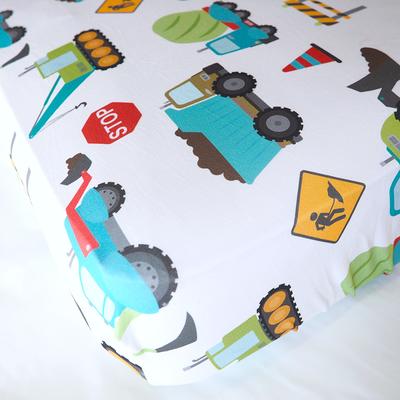  Kigai Fitted Crib Sheet for Boys Girls, Colorful