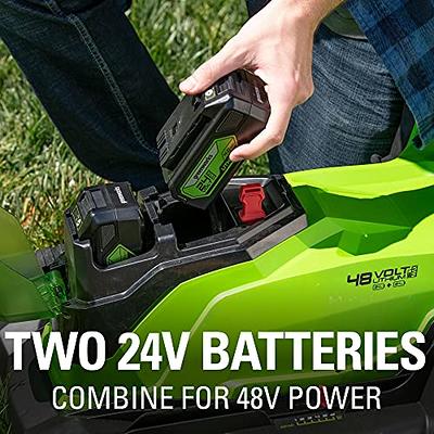 48V (2 x 24V) 20-inch Cordless Lawn Mower | Greenworks