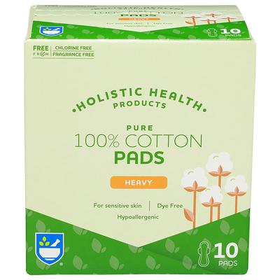 Always Pure Cotton Feminine Pads With Wings, Size 1, Regular Absorbency, 28  CT 