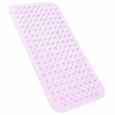 YINENN Bath Tub Shower Mat 31x15.5 Inch Non-Slip and Latex Free Bathtub Mat  with