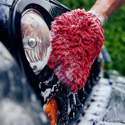 Maxshine Microfiber Wash Mitt | Car Washing Glove Mitt