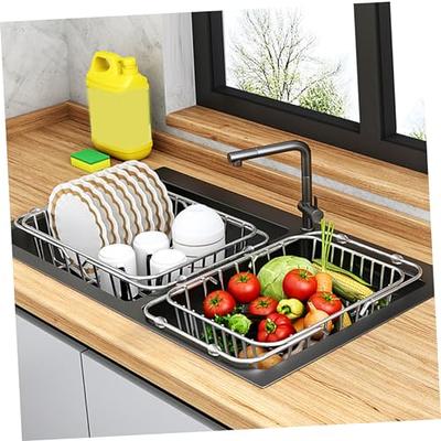 WHAMVOX Dish Rack Dish Drainer Kitchen Dry Rack Dish Drying Rack Kitchen  Dish Storage Rack Dish Draining Rack Dish Drain Rack Dish Holder for  Cabinet Chopsticks Rest Stainless Steel Small - Yahoo