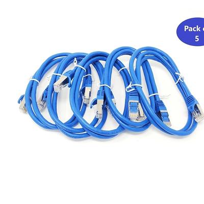 Micro Connectors Plenum 1000-ft 23 Cat 6 4 Plenum Blue Data